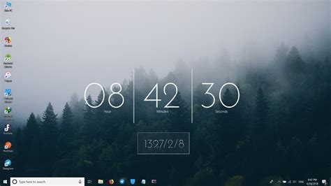 rainmeter clock|Iba pa.